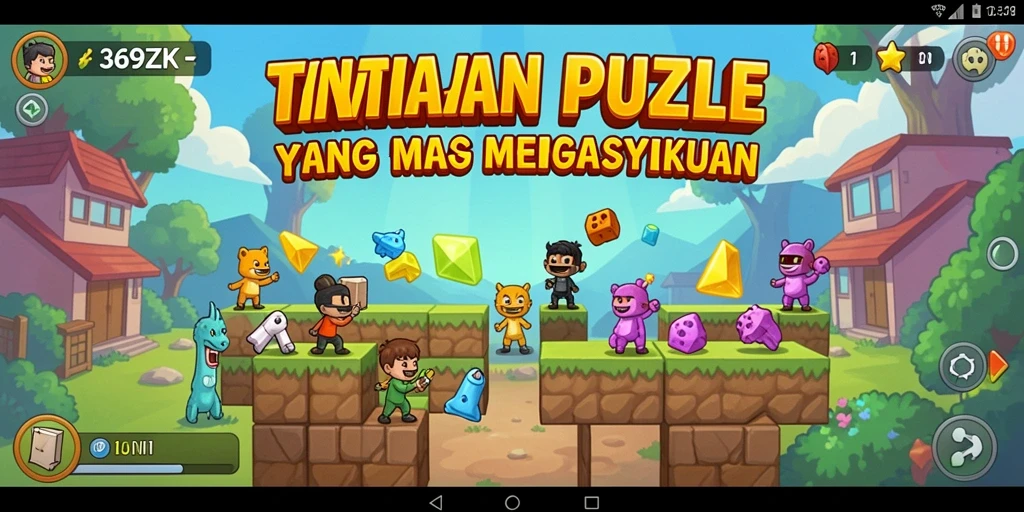 Gameplay seru dan menantang dari 369ZK yang mengasyikkan.
