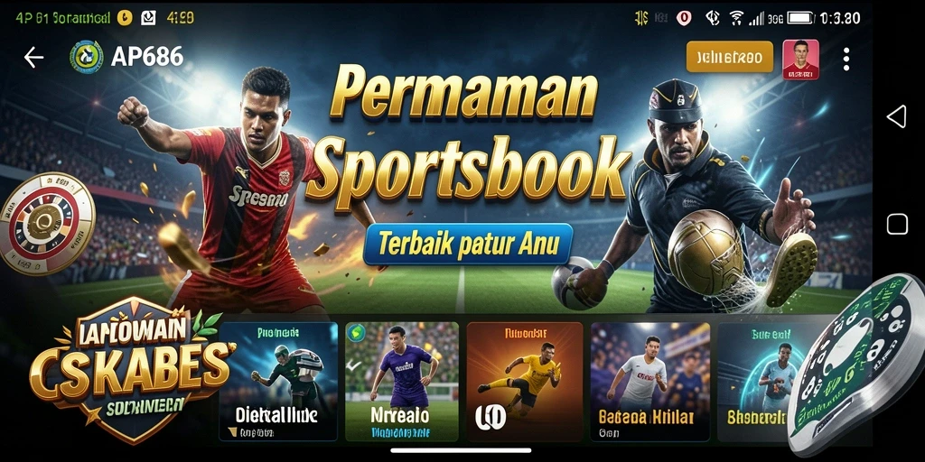 Tampilan menarik dalam gameplay taruhan olahraga di AP686.