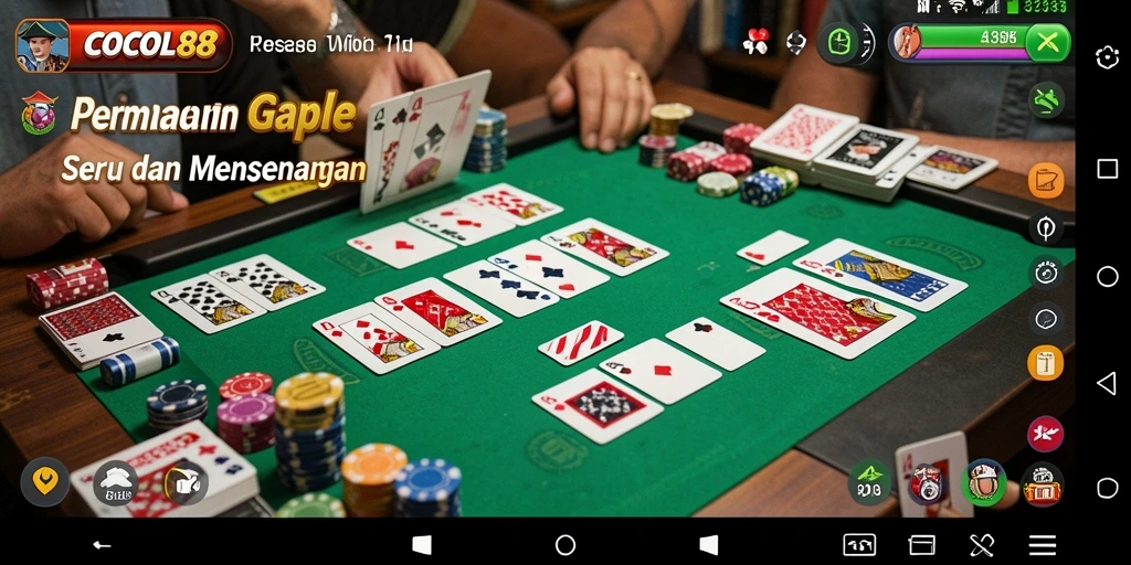 Tampilan utama gameplay COCOL88 yang seru dan kompetitif.