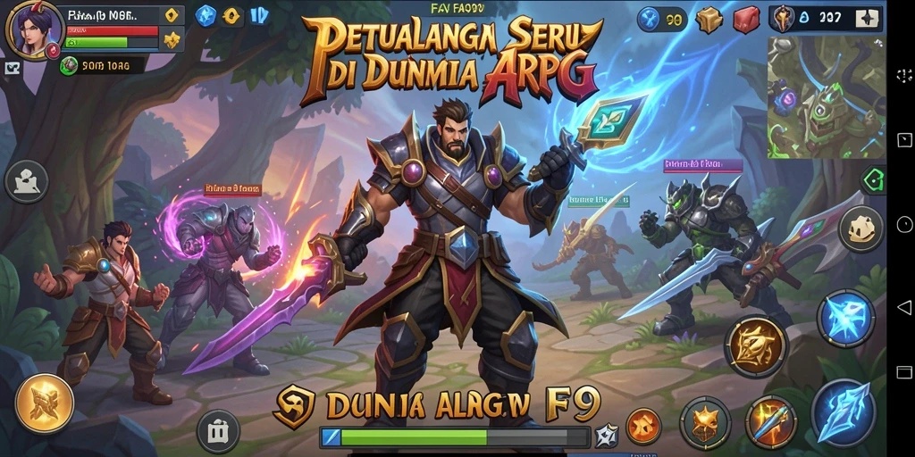 Gameplay dinamis dan seru dalam dunia ARPG FA99.