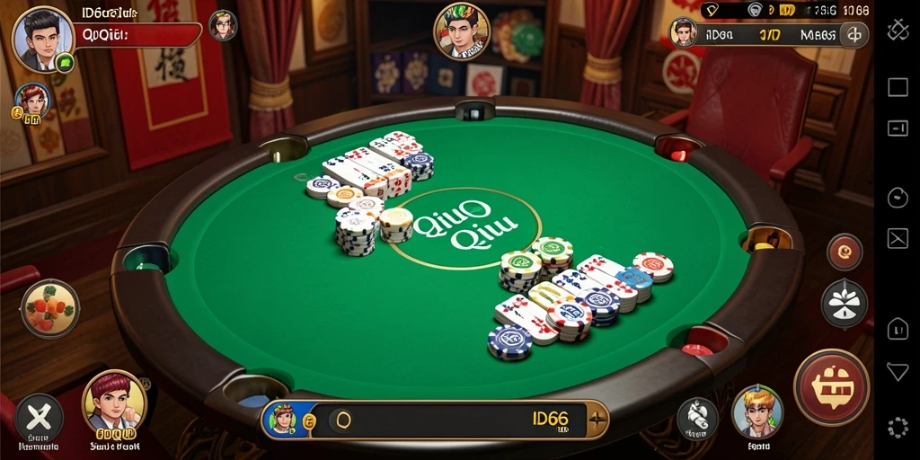 Screenshot ID66 menampilkan gameplay seru QiuQiu.