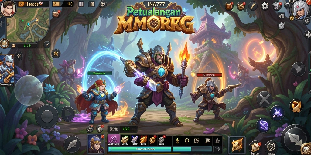 Gameplay seru INA777 dalam dunia MMORPG yang memukau.