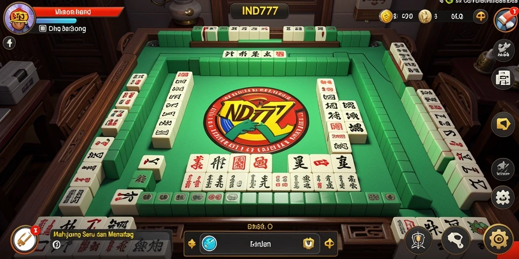 Tampilan menarik dari gameplay <strong>IND777</strong> yang menampilkan level Mahjong yang menantang.