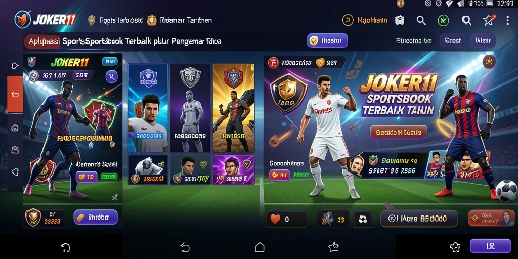 Tampilan antarmuka <strong>JOKER11</strong> yang menarik dan informatif bagi pengguna.
