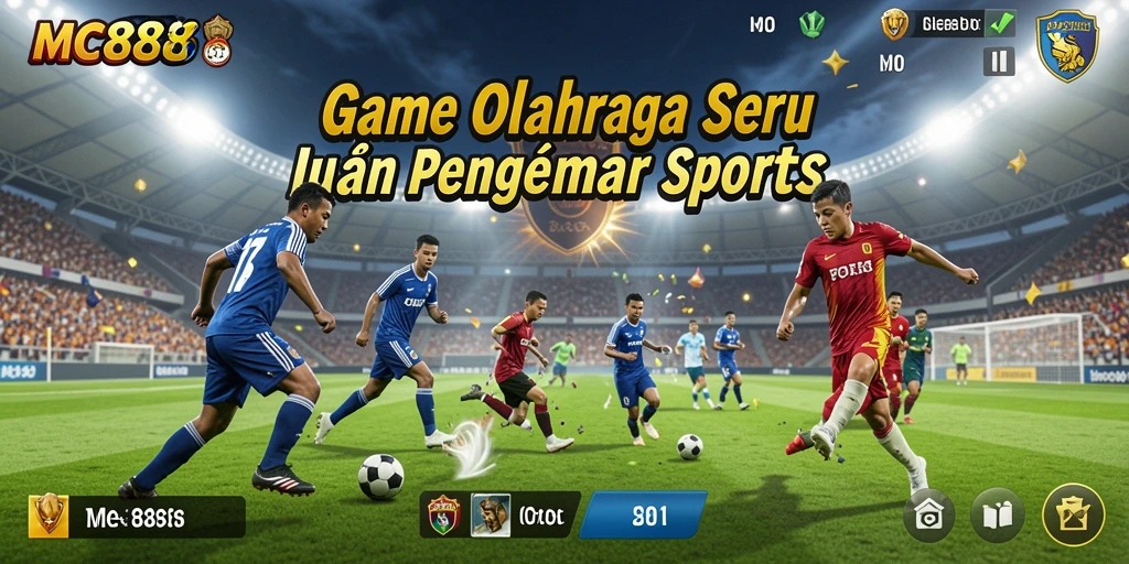 Gameplay seru MC888 yang memperlihatkan aksi olahraga nyata.