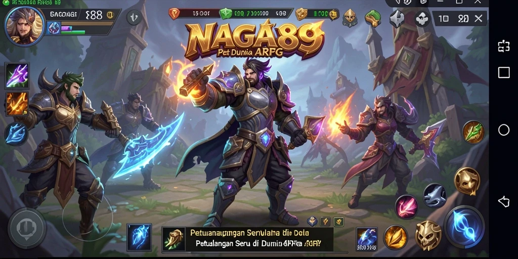 Tampilan gameplay menantang di NAGA889 dengan aksi petualangan yang seru.