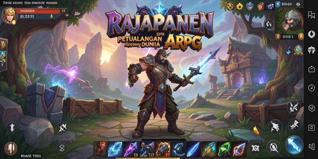 Tampilan gameplay RAJAPANEN yang menegangkan dan seru.