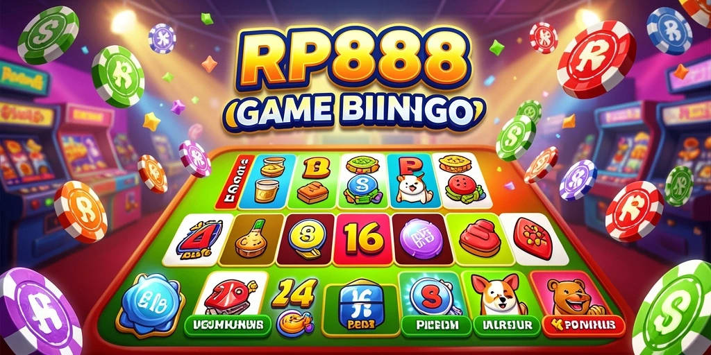 Tampilan gameplay dinamis dengan interaksi sosial dari game Bingo RP888.