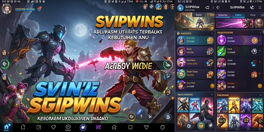 Tampilan antarmuka SVIPWINS yang user-friendly dan efisien.